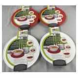 Lot of 4 Microwave Trays