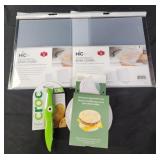 Microwave bowl covers, microwave egg bowl, peeler