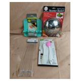 Utensil rest, steamer basket, reusable straws and