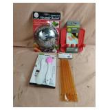 Utensil rest, steamer basket, reusable straws and
