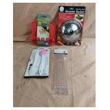 Utensil rest, steamer basket, reusable straws and