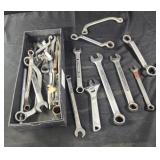 Assorted wrenches, craftsman,  husky