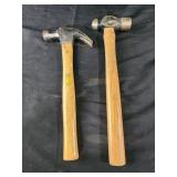 Hammers with wooden handles