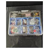 HART brand storage box with contents