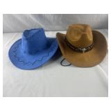 2 Cowboy Hats