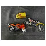 Hot wheels ambulance, Yamaha street bike toy, toy