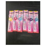 6 packs Jojo siwa toothbrushes