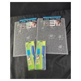 2 litter trap mats, 2 pet trimmers