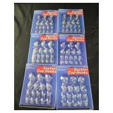 6 packs 17 ct each suction cup hooks