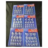 6 packs 17 ct each suction cup hooks