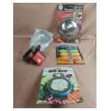 Corn holders, steainers, dip clip and steamer