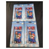 4 packs of Mario kart study sets