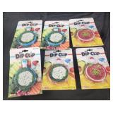 6 packs of dip clip bowls