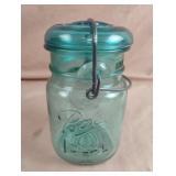 Ball Ideal Bicentennial blue pint jar A11 and 76