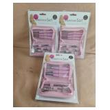 Manicure sets. 3 total