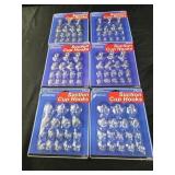 6 packs 17 ct each suction cup hooks