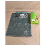 Litter trap mat and cat litter liners