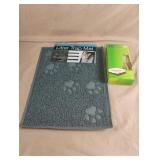 Litter trap mat and cat litter liners
