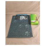 Litter trap mat and cat litter liners