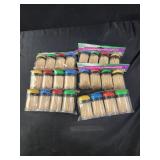 6 pks 4 ct each canister toothpicks