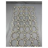Dress Hanger with Woven Circular Hoops