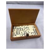 Dominos Set in Wooden Box