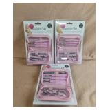 Manicure sets. 3 total