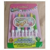 Shopkins cake decoration kits. 12 total