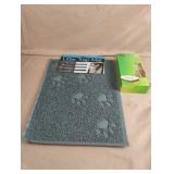 Litter trap mat and cat litter liners
