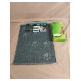 Litter trap mat and cat litter liners