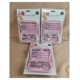 Manicure sets. 3 total