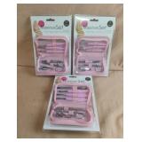 Manicure sets. 3 total