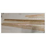 Yard sticks 12" and 36"