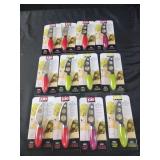 12 packs mini cheese knives