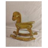 Rocking horse. Needs some TLC. 10 1/2"