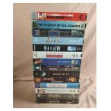 VHS movies including The Ring, Frantic, The