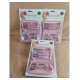 Manicure sets. 3 total