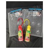 2 litter trap mats and 2 traveling pet water