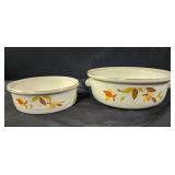 vintage casserole dishes Hall