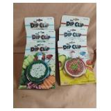 Dip clips. 6 total