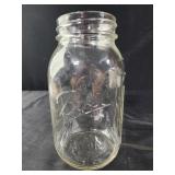 Ball wide mouth Mason glass jar
