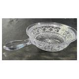 Imperial Glass Cape Cod Clear Handled Spider