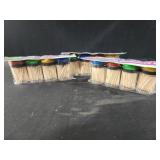 3 packs 4ct ea Toothpicks