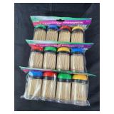 3 packs 4ct ea Toothpicks