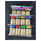 3 packs 4ct ea Toothpicks