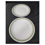 2 Corelle Vitrelle Classic Spring Blossom Green