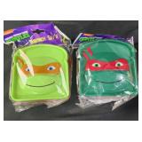 2 Teenage mutant ninja turtles sandwich keepers