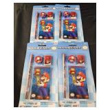 4 packs of Mario kart study sets