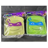 2 Teenage mutant ninja turtles sandwich keepers