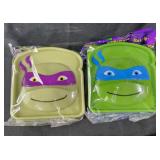 2 Teenage mutant ninja turtles sandwich keepers